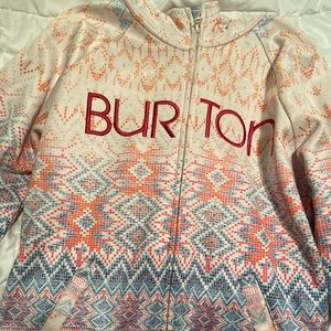 Women’s Burton zip up hoodie